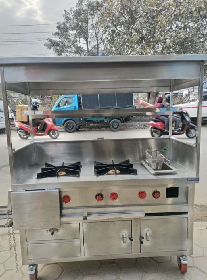 Food stall outdoor cart